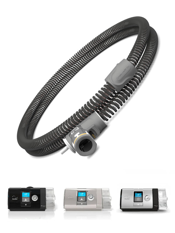 ResMed ClimateLineAir Oxy Isıtıcılı CPAP Hortumu - AirSense 10, AirCurve 10 ve Lumis