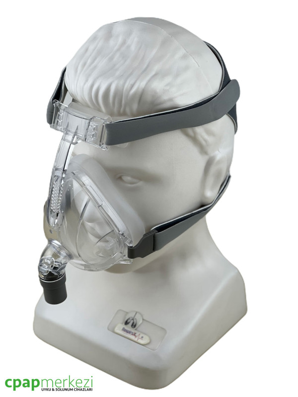 Respirox RF01 Ağız Burun CPAP Maskesi *Kafa Bandı Dahil*