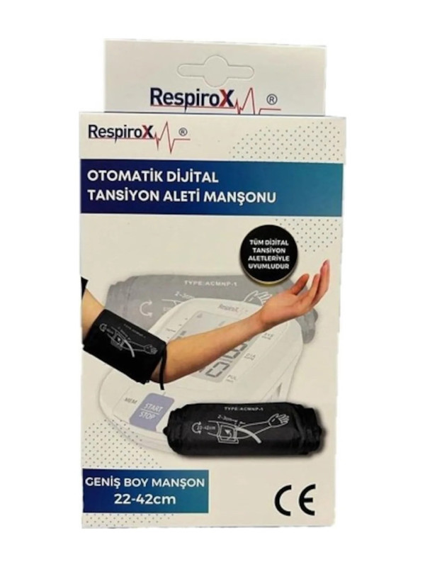 Respirox Dijital Tansiyon Aleti Manşonu 22-42 cm [Tüm Cihazlara Uyumlu]