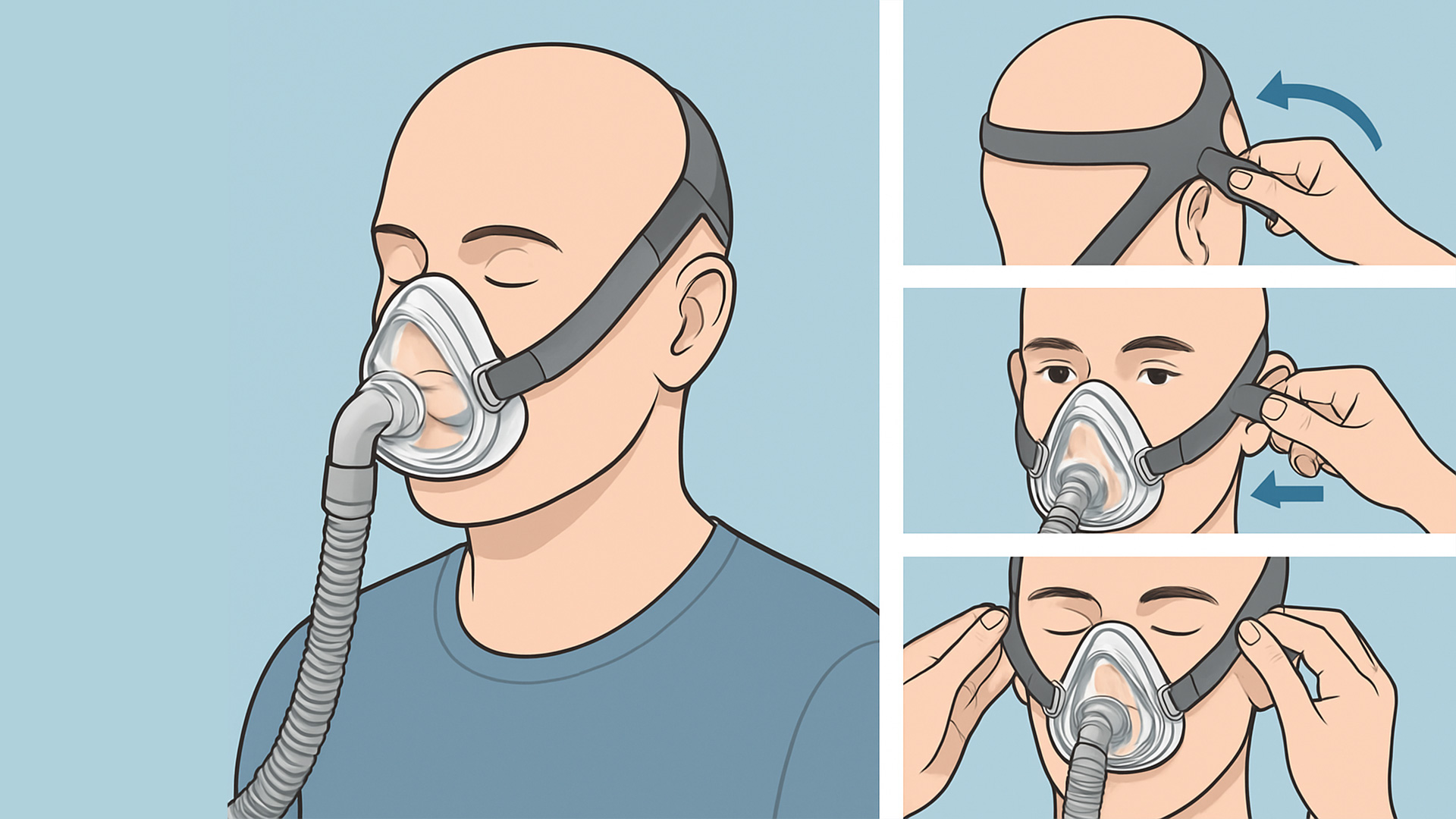 CPAP Maskesi Doğru Takma ve Ayarlama Rehberi