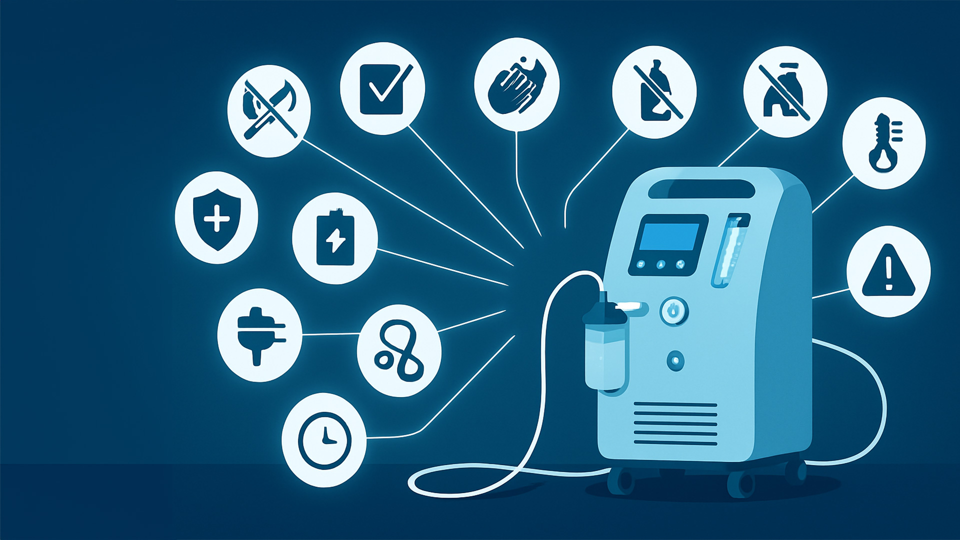 Evde Oksijen Konsantratörü Kullanırken Dikkat Edilmesi Gereken 10 Önemli Kural